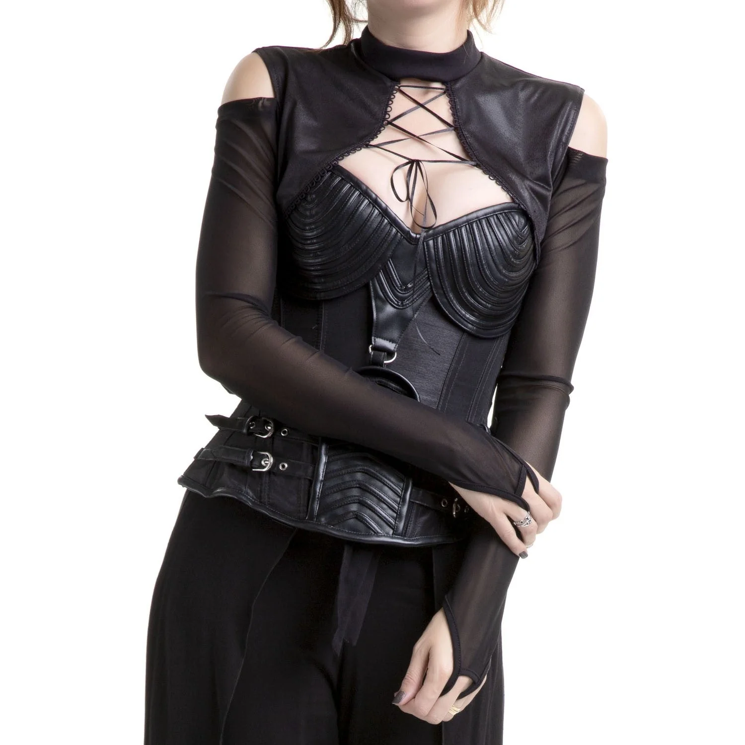 Bolero con Cruzado y Tul - Image 5