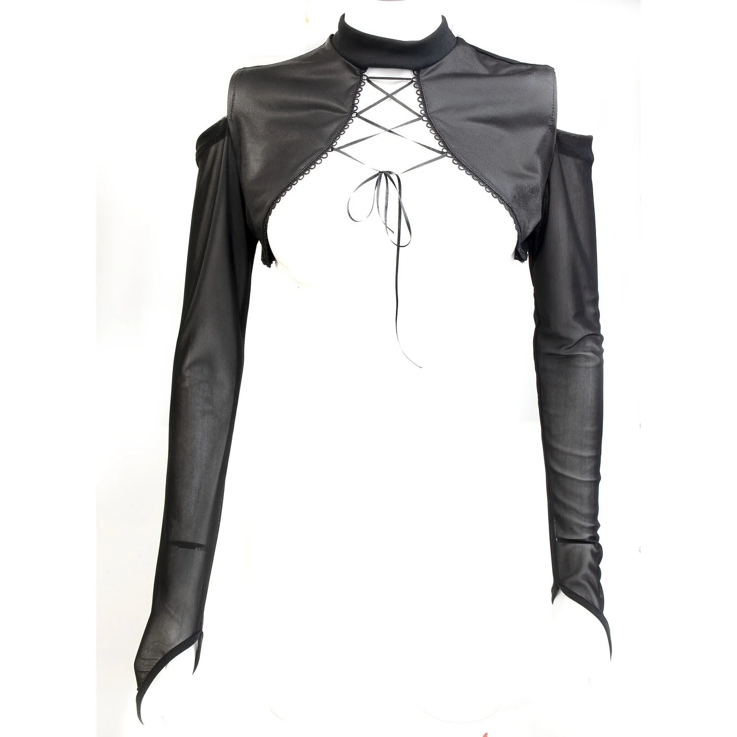 Bolero con Cruzado y Tul - Image 6