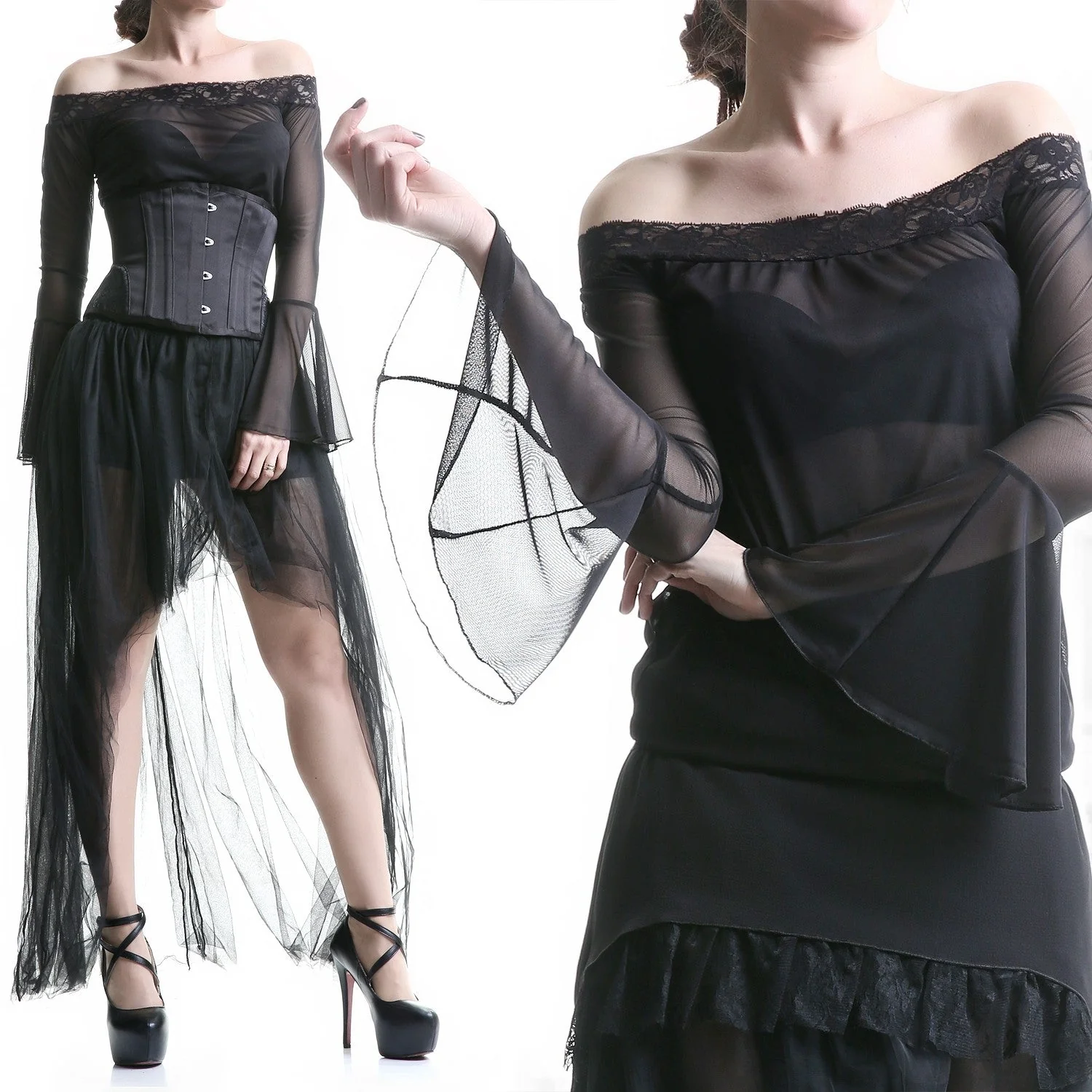 Camiseta Tul Transparente - Image 5