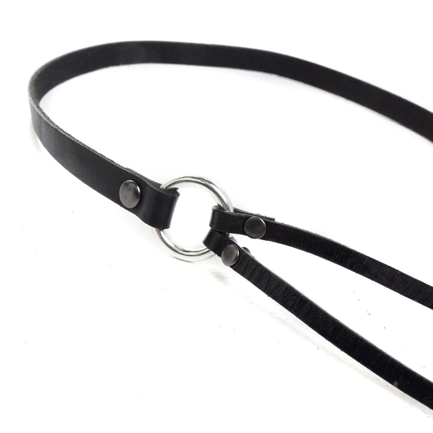 Collar de Cuero con Cadenas - Image 4