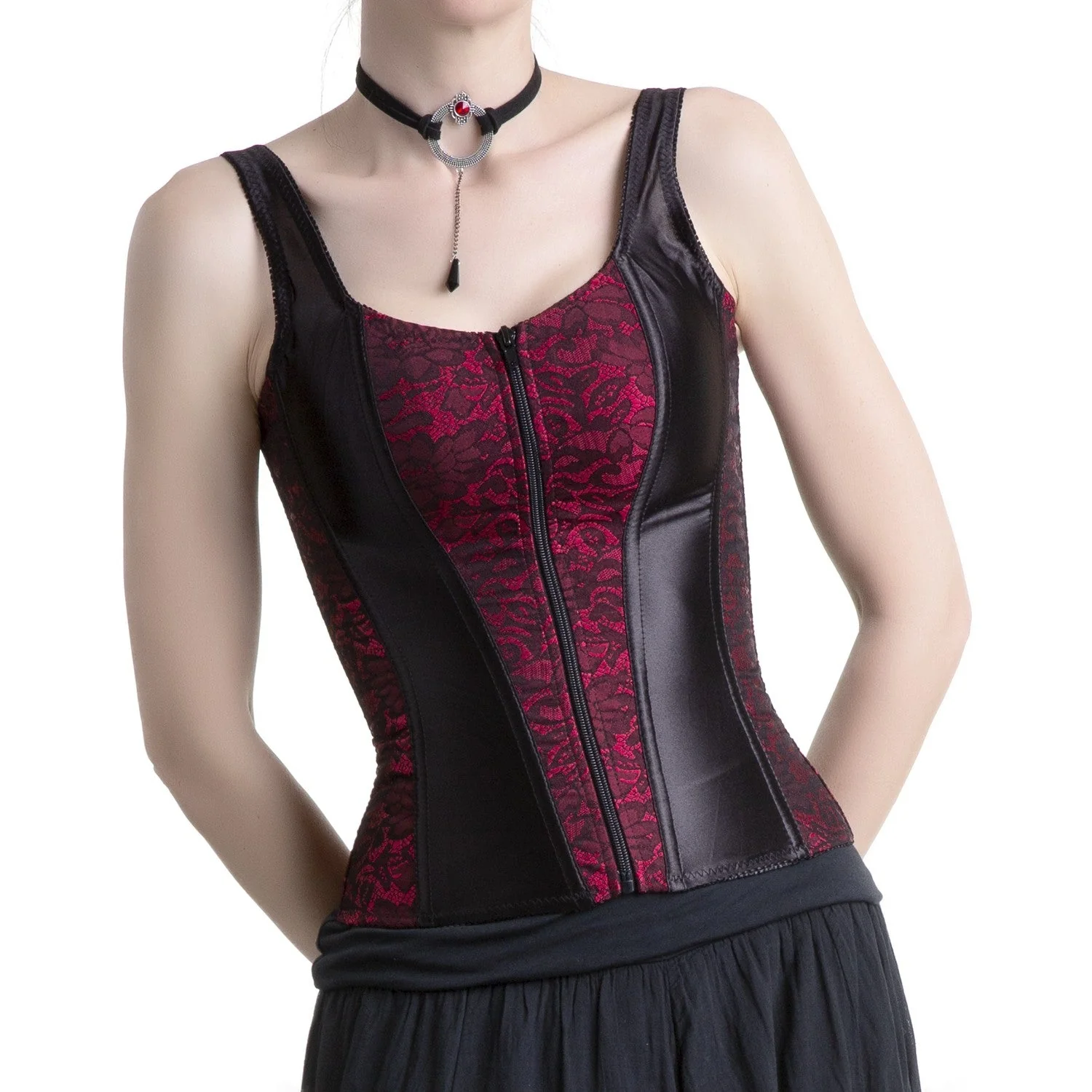 Corsé Rojo y Negro - Image 5