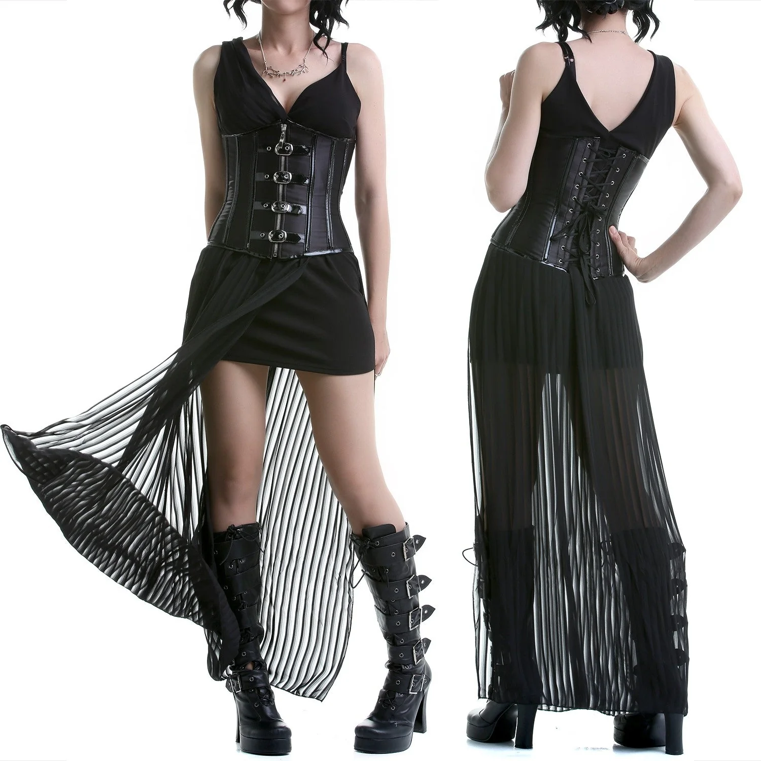 Corsé Bajo Pecho con Hebillas - Image 4