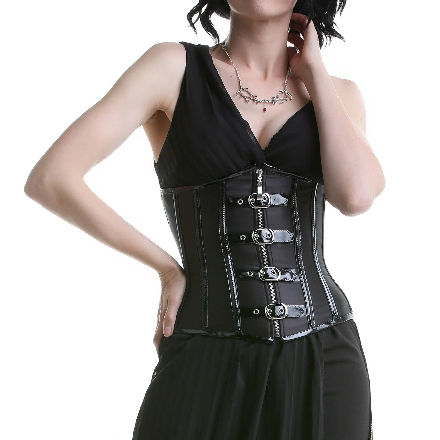 Corsé Bajo Pecho con Hebillas - Image 5