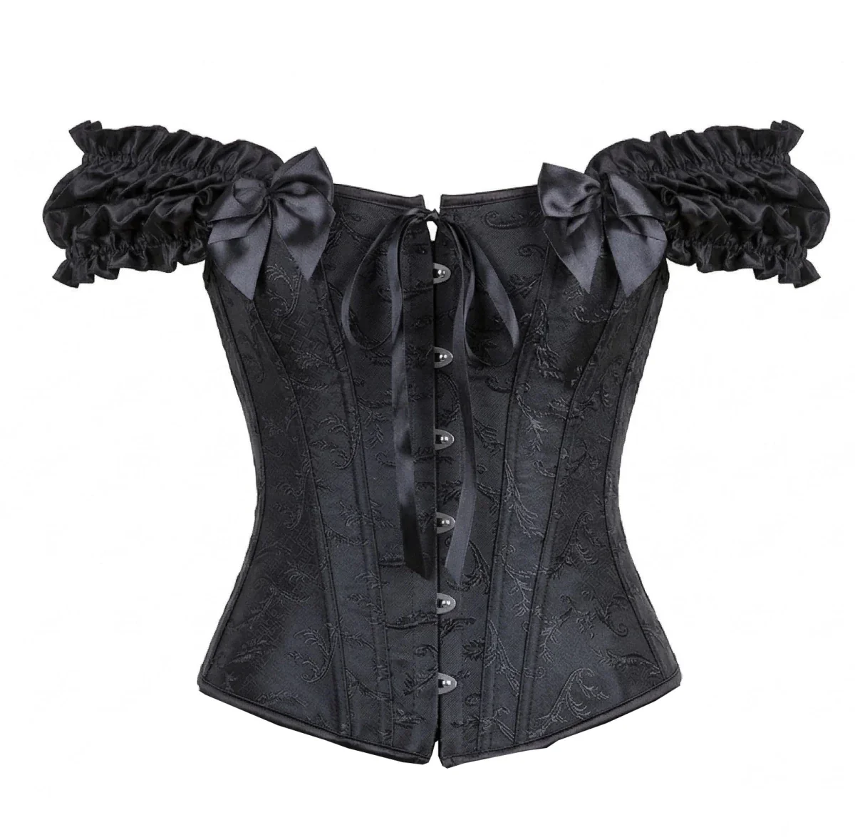 Corsé Bordado con Mangas - Image 7