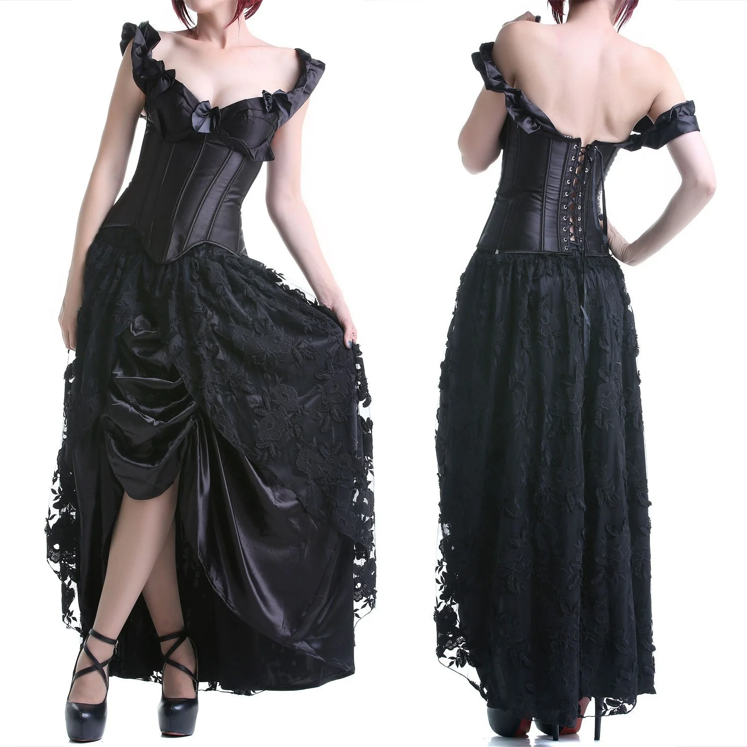 Falda Larga con Satén - Image 4