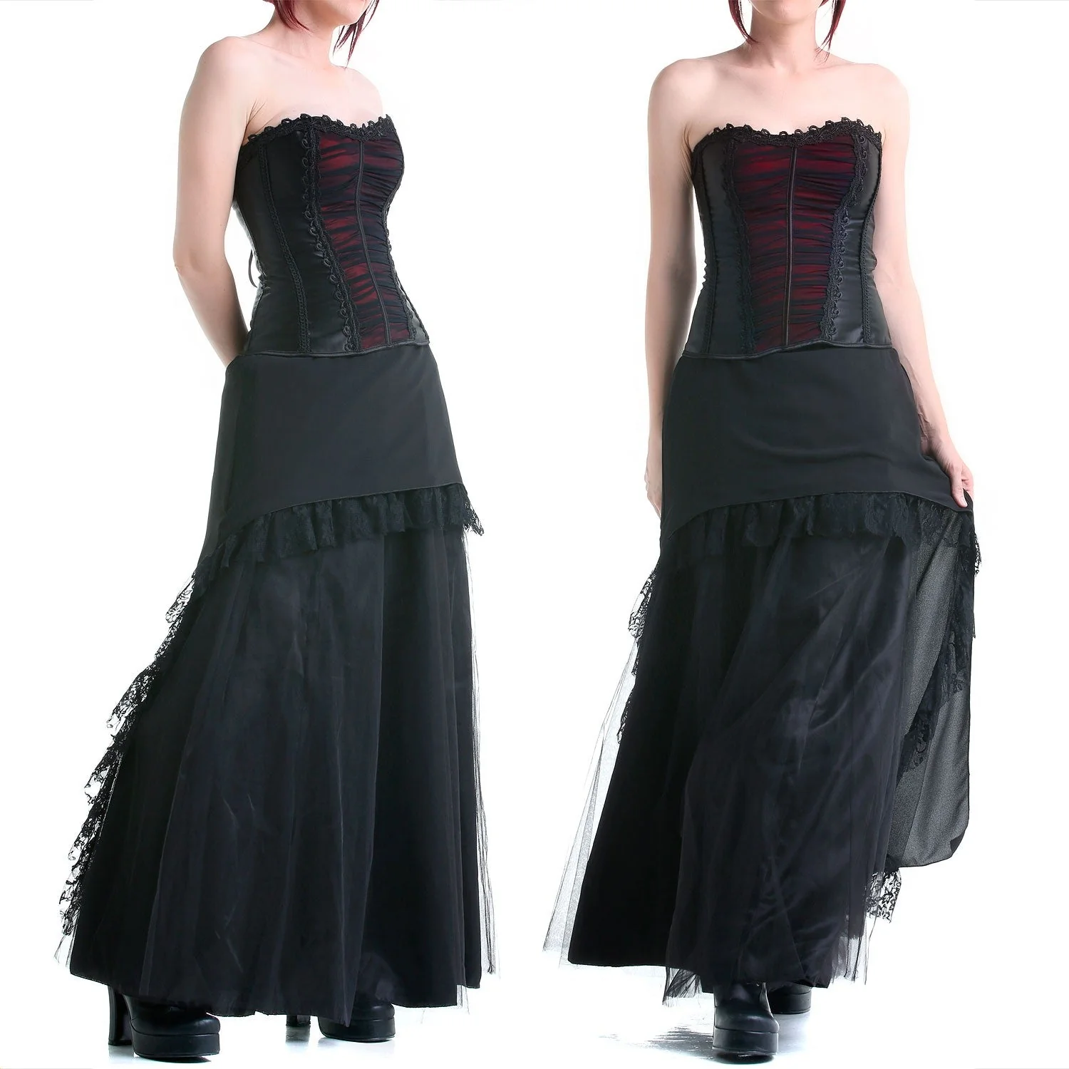 Falda Negra con Encaje - Image 5