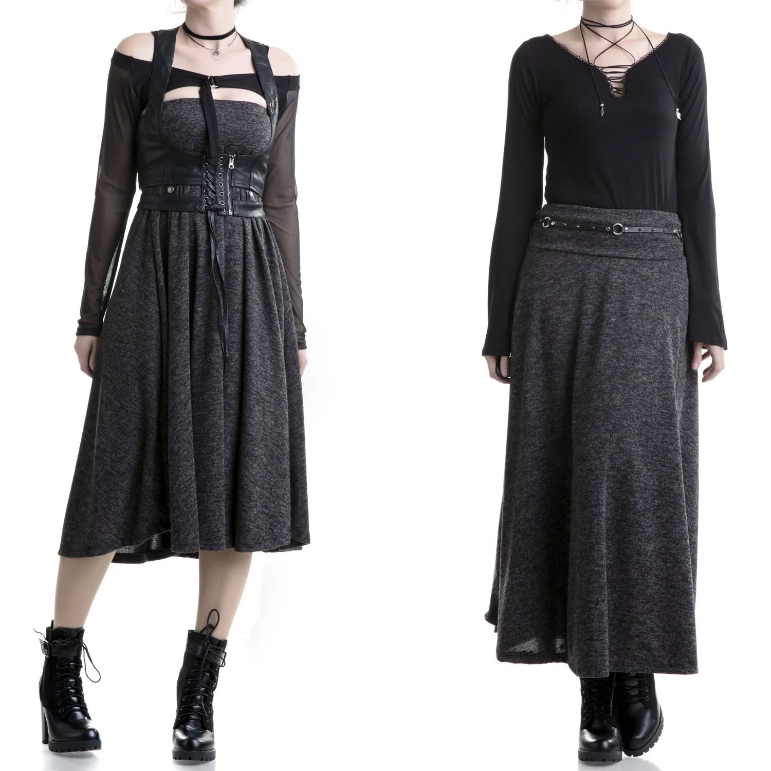 Falda/Vestido Gris - Image 3