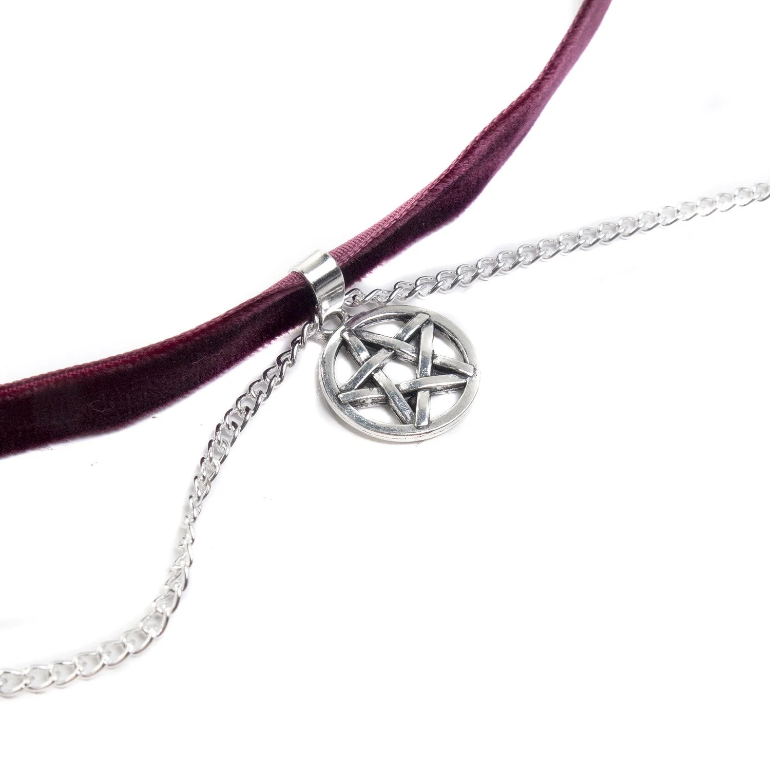 Gargantilla Morada con Pentagrama - Image 5