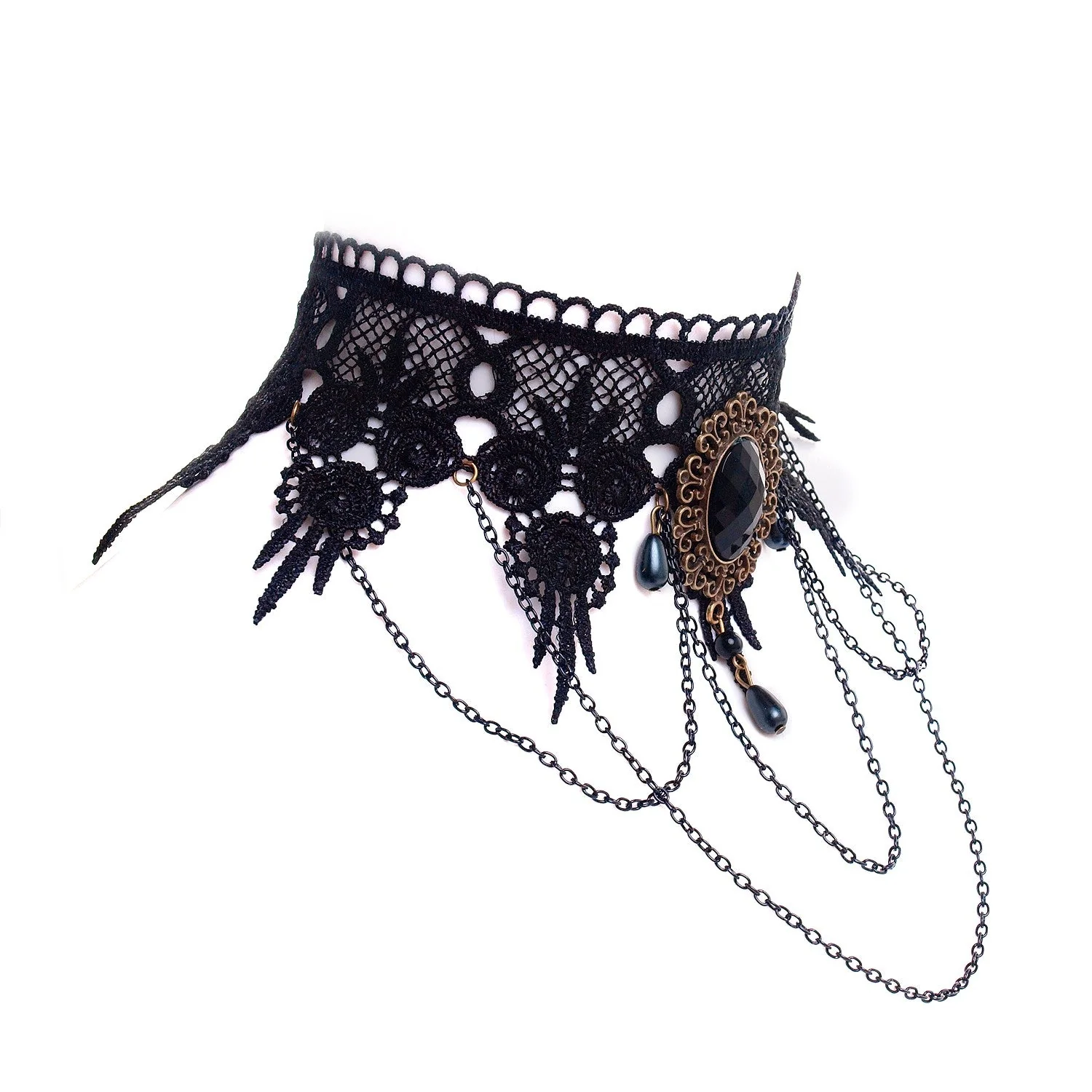 Gargantilla Negra de Guipur - Image 3