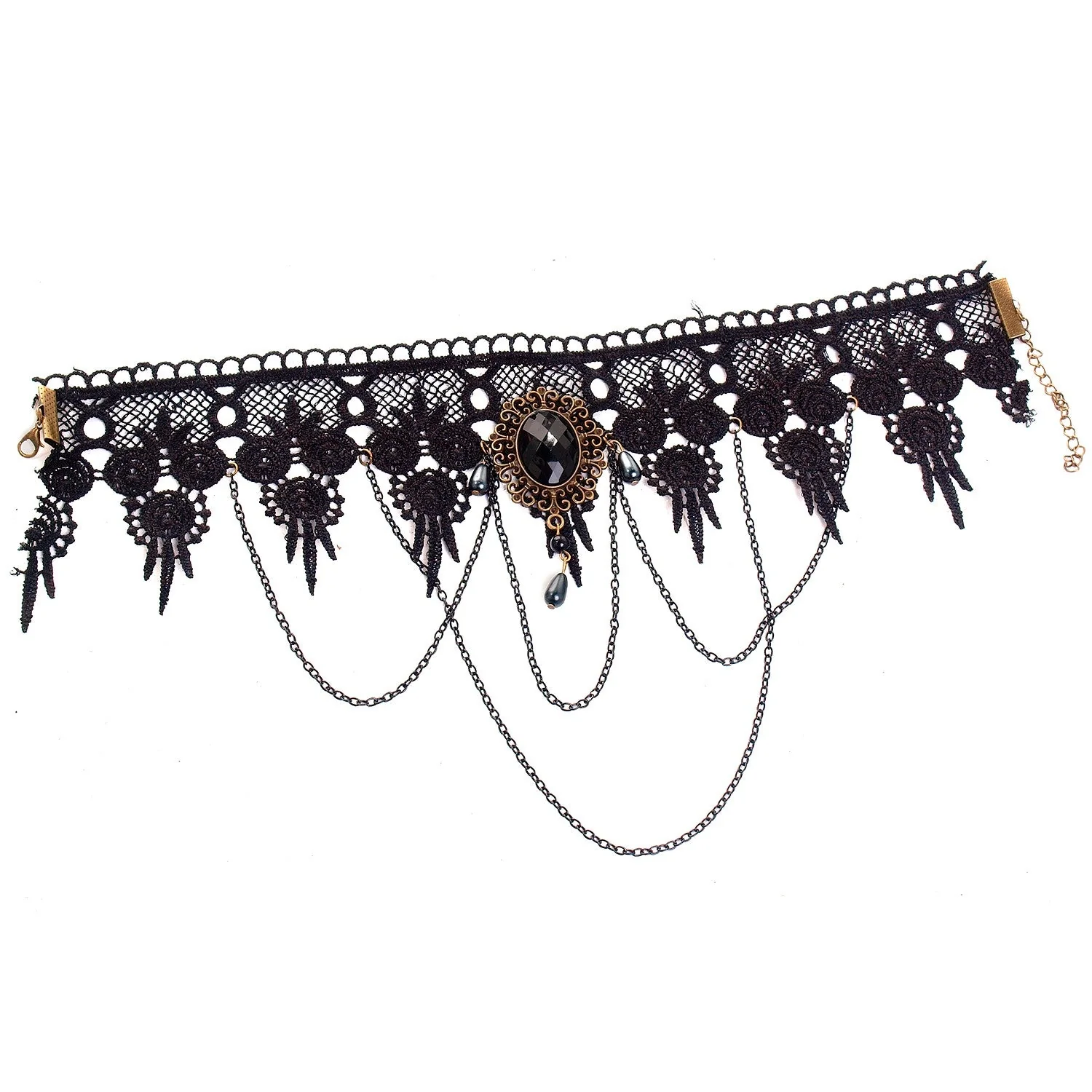 Gargantilla Negra de Guipur - Image 4