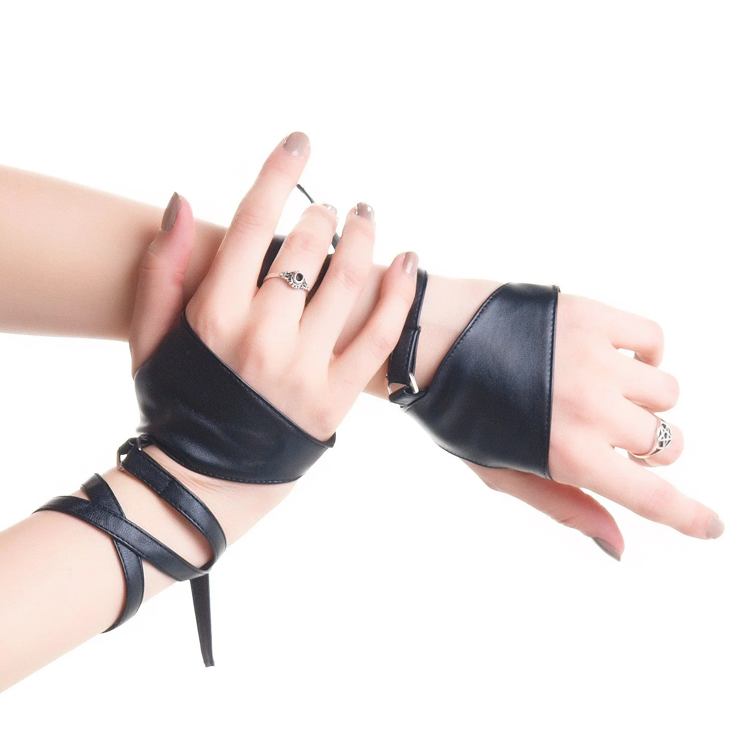 Guantes de Cuero sin Dedos - Image 4