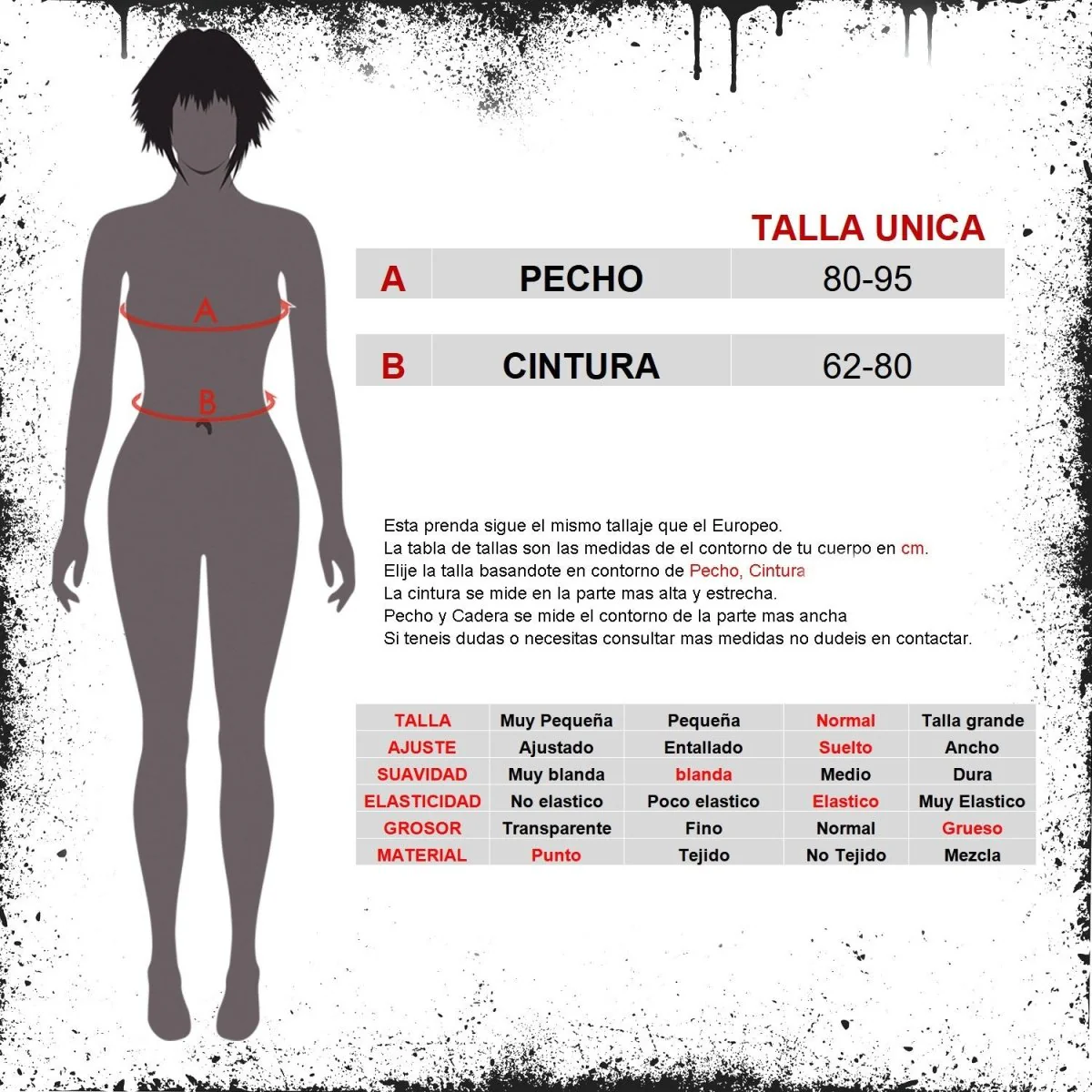 Jersey Punk Rayas Rojo y Negro Suave - Image 6