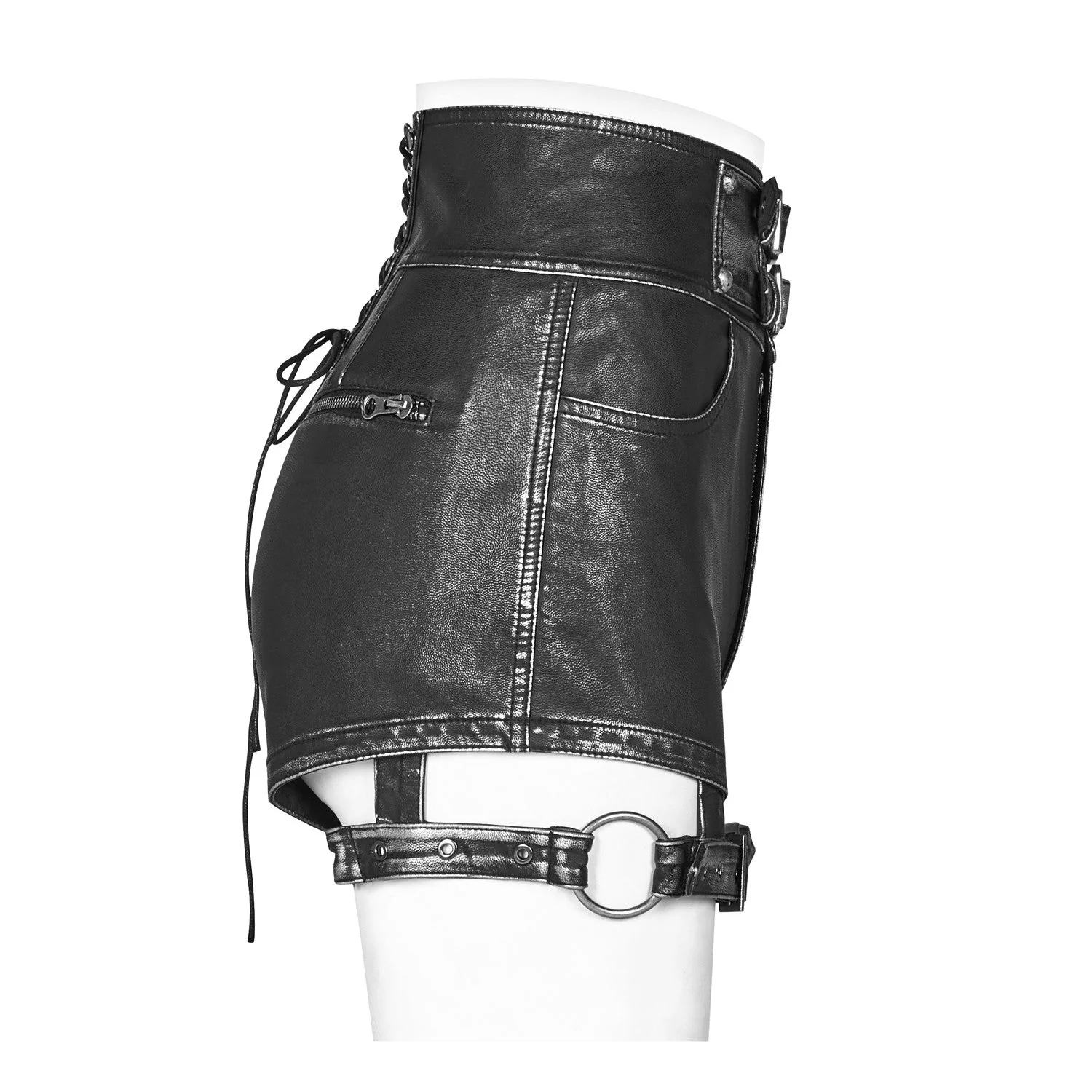 Shorts con Hebillas - Image 4