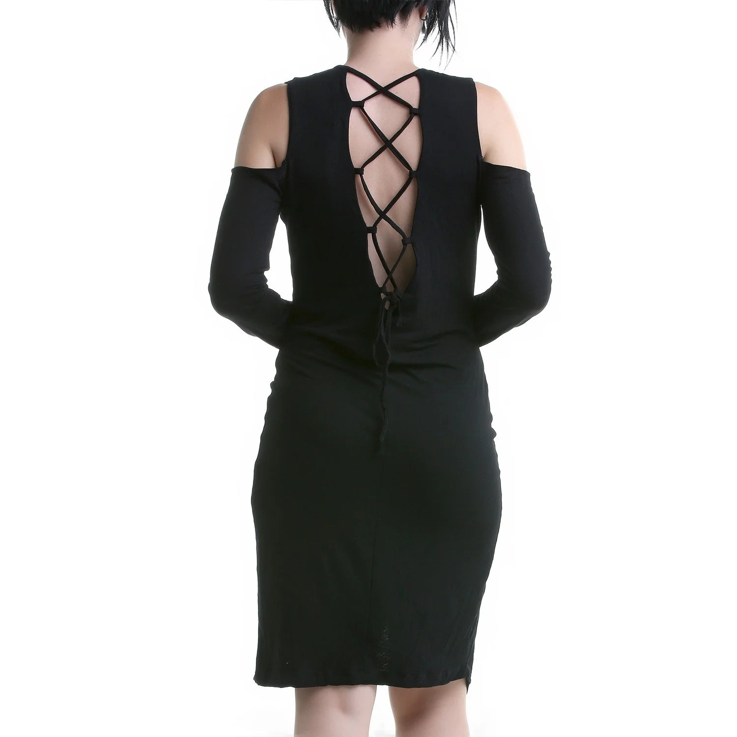 Vestido Asimétrico con Anilla - Image 3