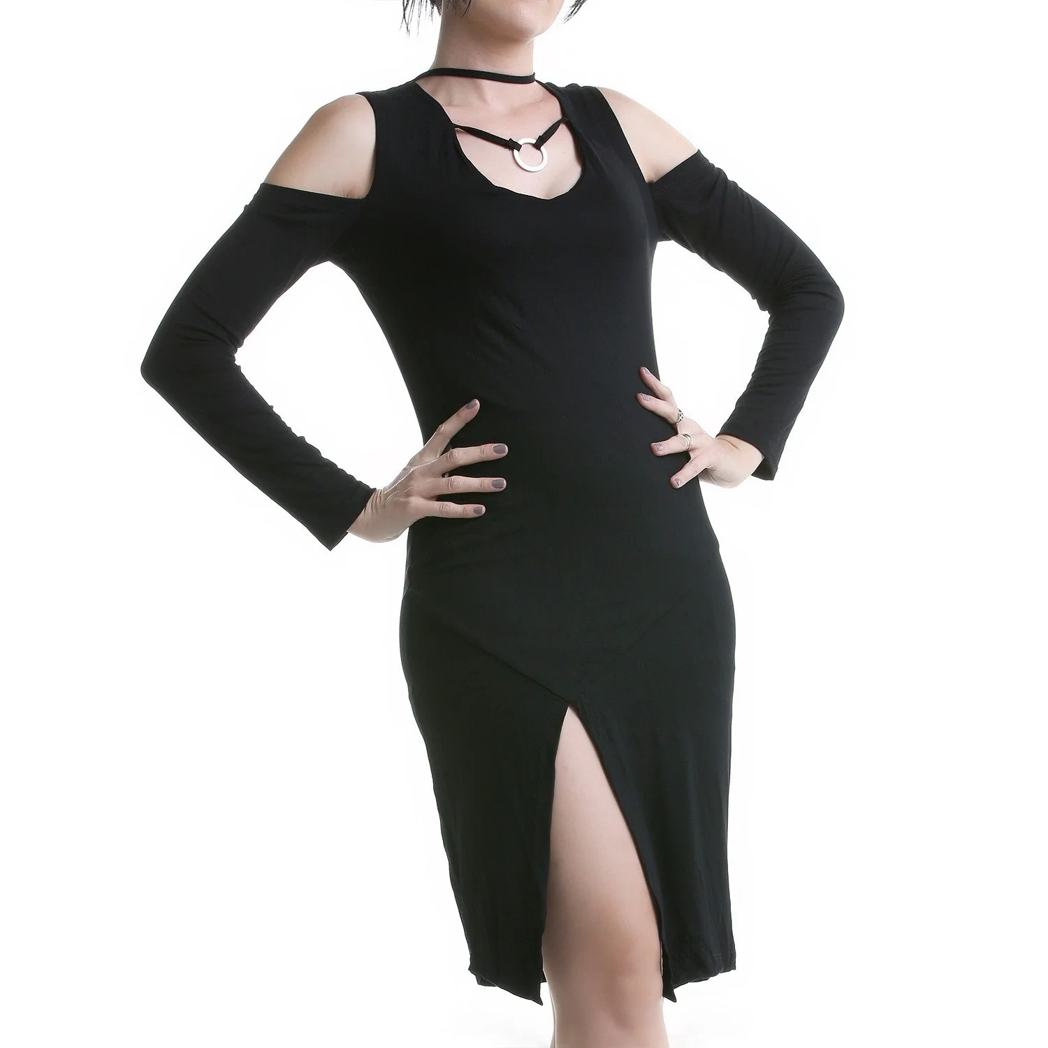 Vestido Asimétrico con Anilla - Image 5