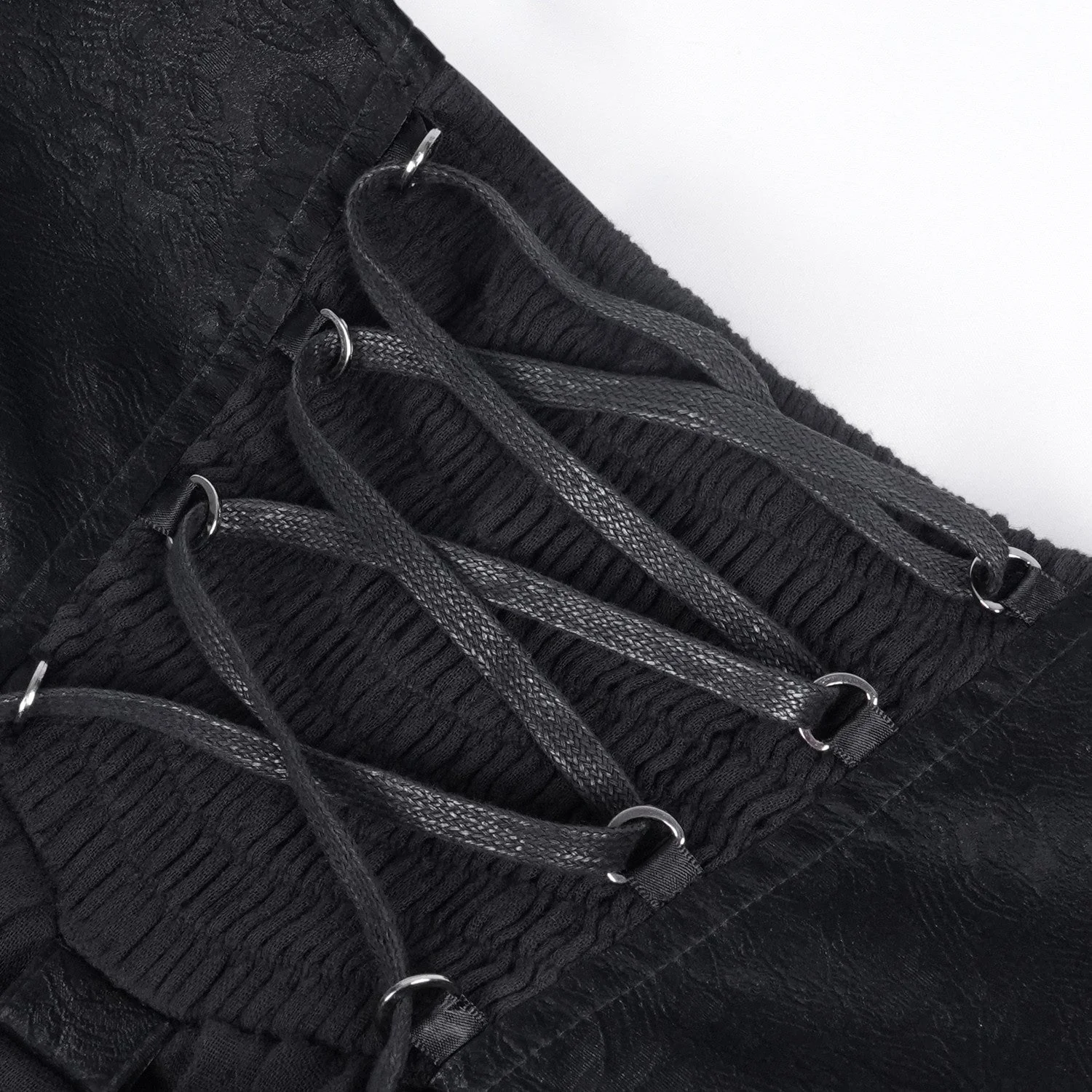 Vestido Largo de Algodón Con Encaje"Coven" - Image 9