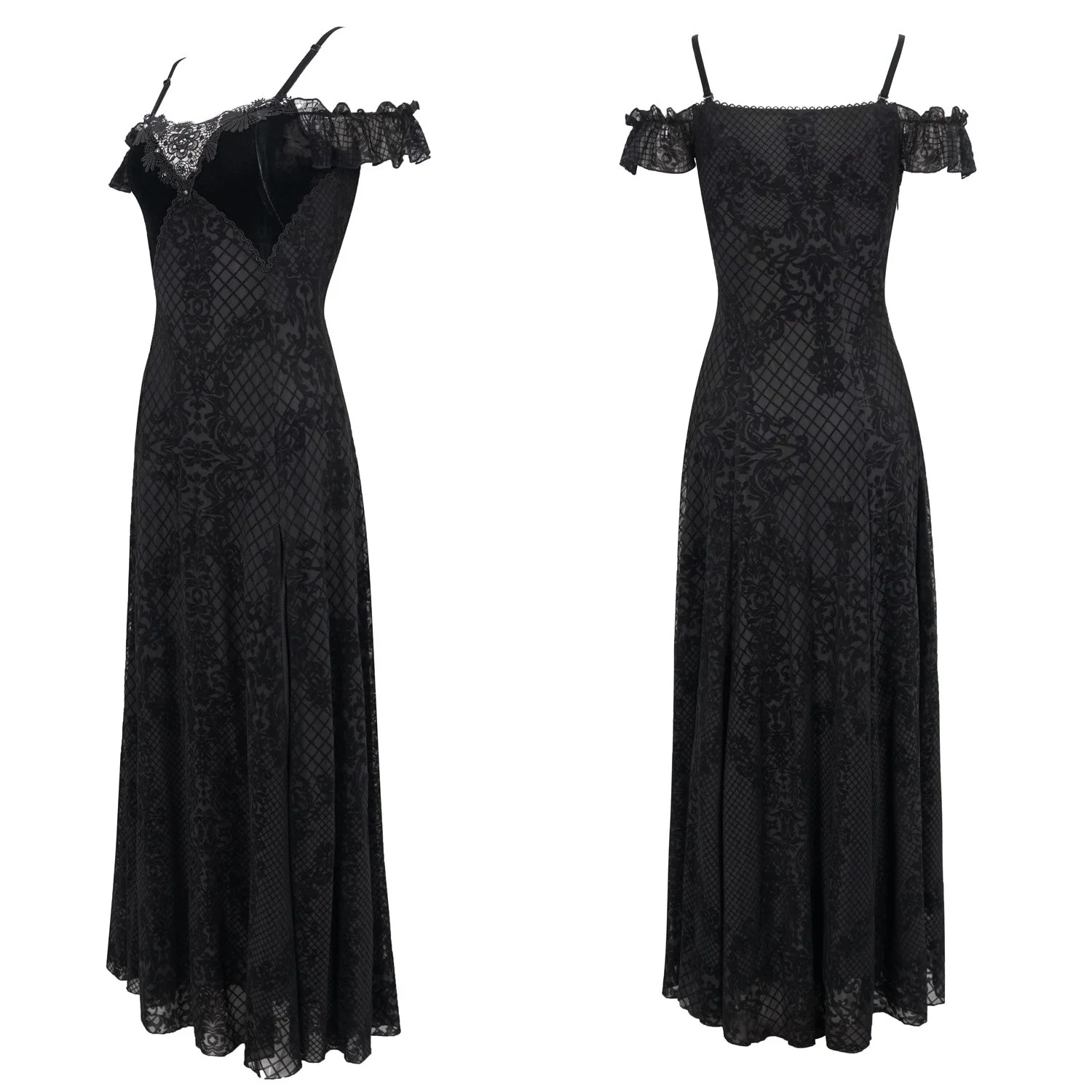 Vestido Largo Transparencias - Image 10