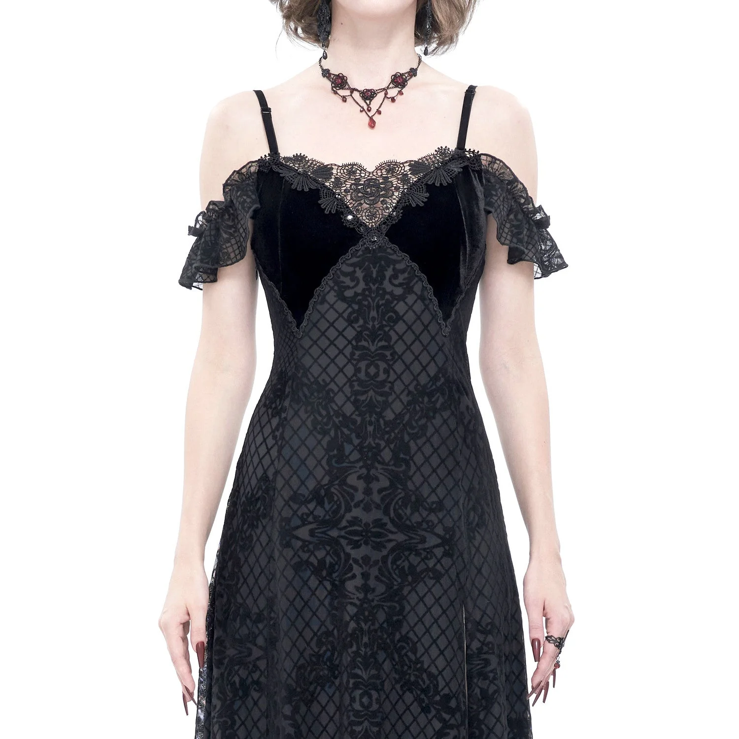 Vestido Largo Transparencias - Image 3