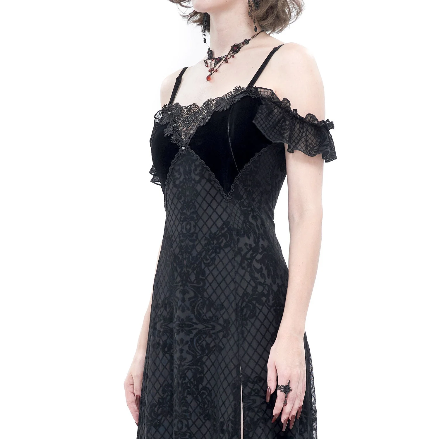 Vestido Largo Transparencias - Image 4